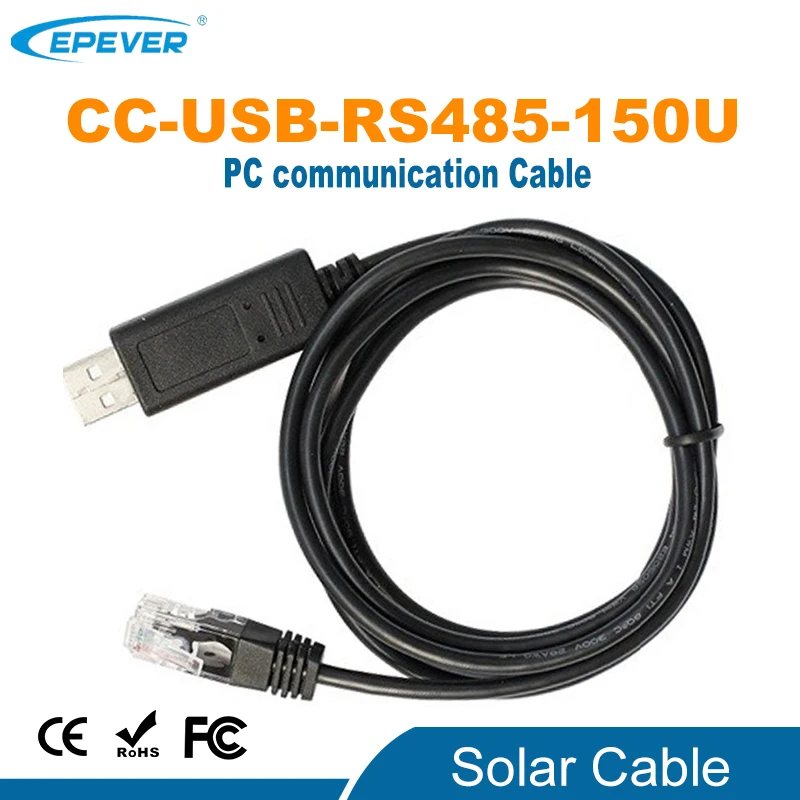 Cavo Di Comunicazione Cc-Usb-Rs485-150U Usb Al Pc Rs485 Per Il Regolatore Solare Della Carica Di Serie Di Landstar Ls Del Tracer Solare Del Ep Viewsta