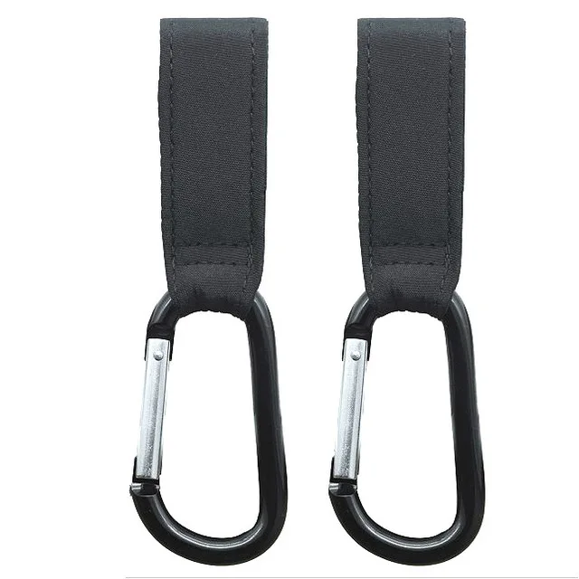 B 2pcs SUEF1/2 шт аксессуары для детских колясок многоцелевой крюк для детских колясок торговый крючок для коляски реквизит вешалка металлический Удобный крючок - Цвет: B 2pcs