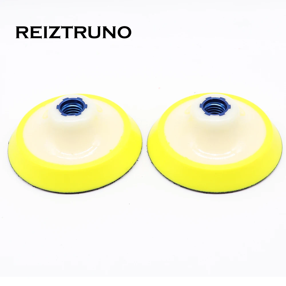 REIZTRUNO 1 шт. пластина подложка 5/8-11 M14 Полировочная губка пластина Backer " гибкий держатель для полировки воздуха