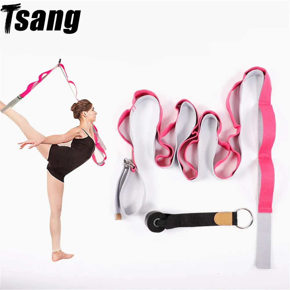 

Women Dance Elastic Band Exercise Sport Yoga Bands Pilates Belt Home Fitness Gym Loop Resistance Bands Fitness Body Building