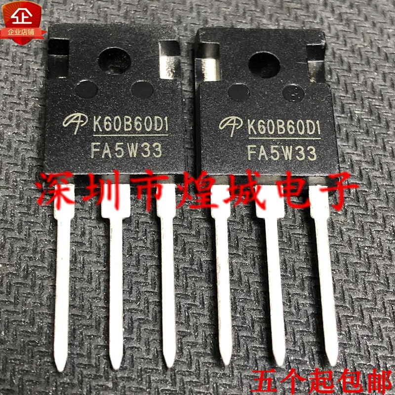 

5 шт./лот AOK60B60D1 K60B60D1 от 247 до-600 в 120A 5