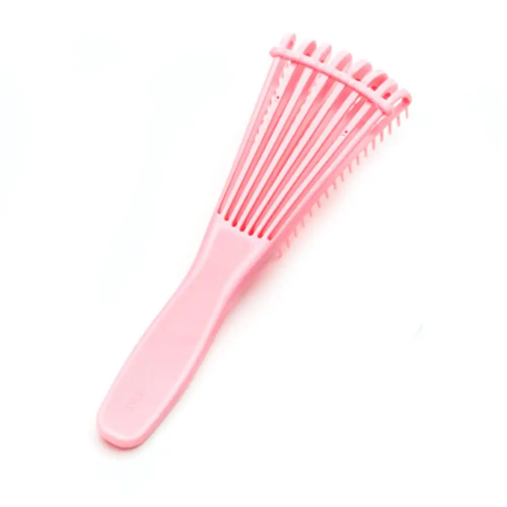 Pink 25 см щетка для волос, массажная Расческа для кожи головы, Женская расческа для волос, расческа для ухода за здоровьем, уменьшает усталость - Цвет: Pink