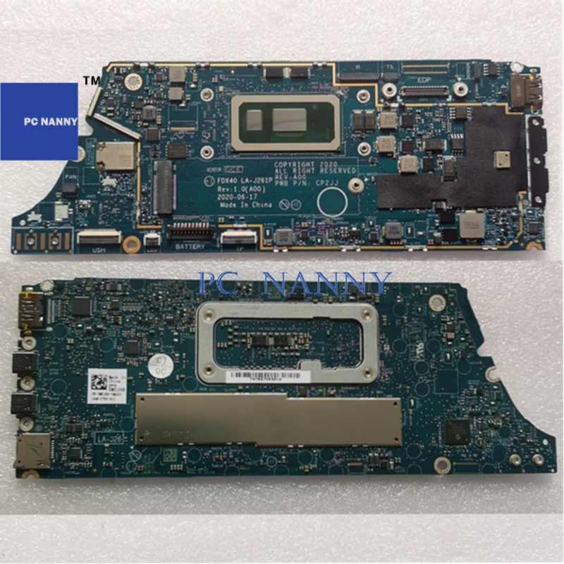Материнская плата для ноутбука Dell Latitude 7410 fdx40 la-j261p Core i5-10210U RAM 8GB 8KWN1 08KWN 1 |