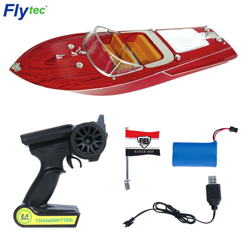 Flytec V001 RC лодки 2 4 GHz дистанционное управление 25 км/ч высокая скорость rc лодка