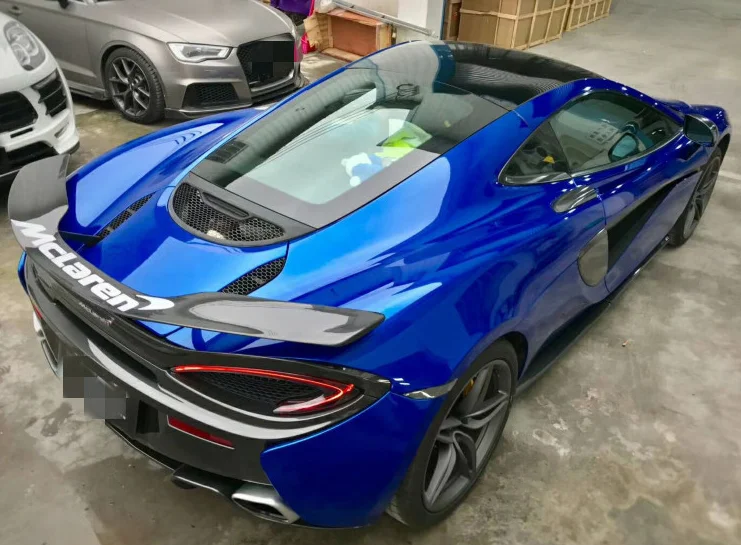 Для mlaren 570S 570GT 540C 650s NOVITEC стиль карбоновое волокно задний спойлер