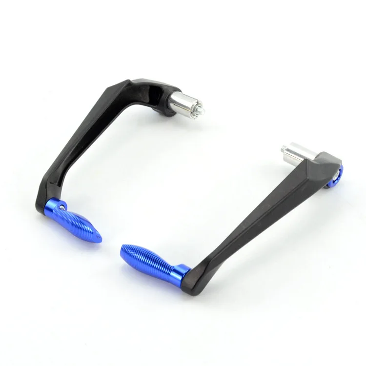 Защита рук для мотоциклов для Кафе racer gsxr yamaha r1 ktm duke 390 yamaha mt 09 Vespa GTS tmax 500 kawasaki er6n pulsar 200 ns - Цвет: Blue