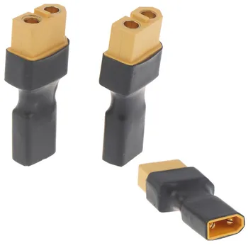 

1pc XT30 Male to XT60 Female Adapter Converter RC Drone Connector Adapter Battery Converter Plug Accessories