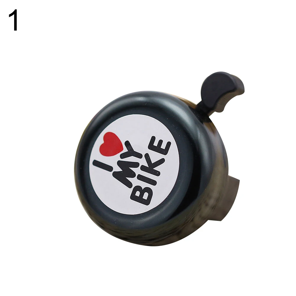 Details about   BG_ I Love My Bike Printed Bike Bicycle Bell Clear Sound Alarm Warning Ring