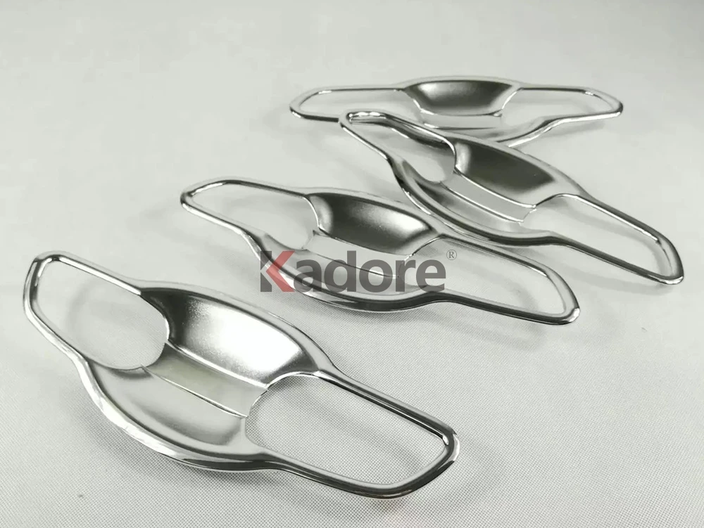Для Honda Civic седан хромированные дверные ручки двери чаша крышка чашки накладка ободок литья гарнир объемного звучания