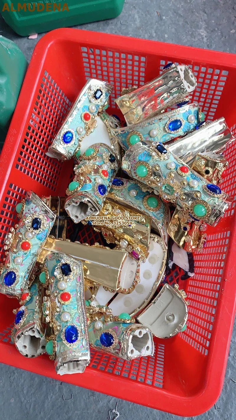 DG粗跟水台钉珠凉鞋 (6)-