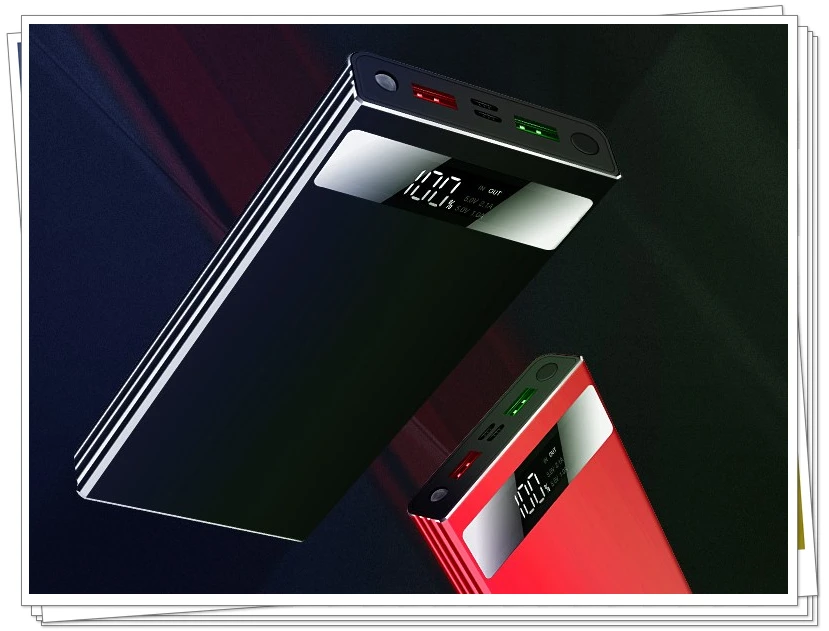 QC3.0 5V2A внешний аккумулятор для iPhone, быстрый внешний аккумулятор 20000 мАч, портативный внешний аккумулятор для смартфона