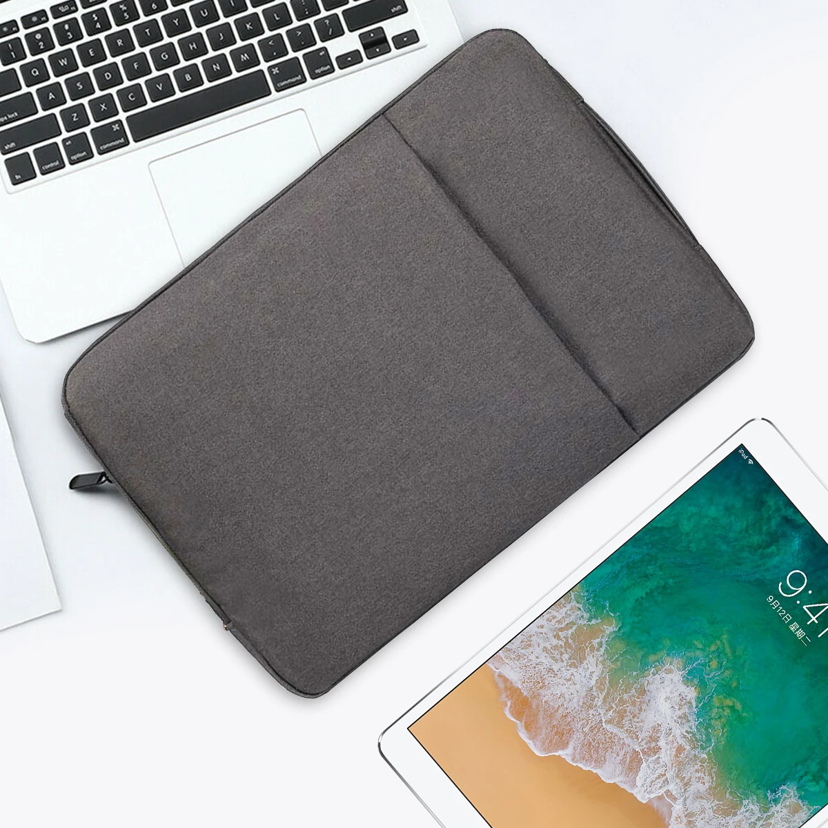 Водонепроницаемая Противоударная сумка для ноутбука Macbook Air Pro retina 11 13 15 дюймов Чехол для ноутбука ПК планшет Джинсовая ткань чехол
