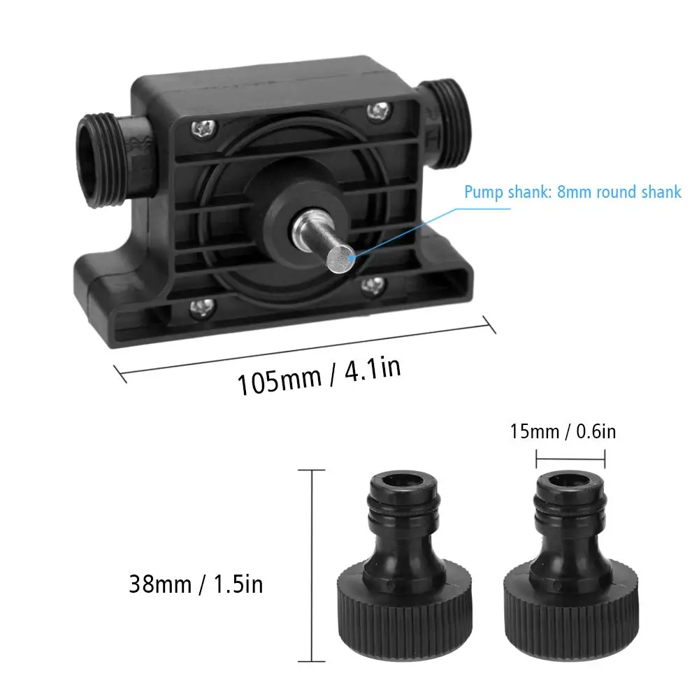 Hand Electric Drill Water Pump Convenient Type Direct Water Pump Since Suction Centrifugal Pump Household Small Pumping
