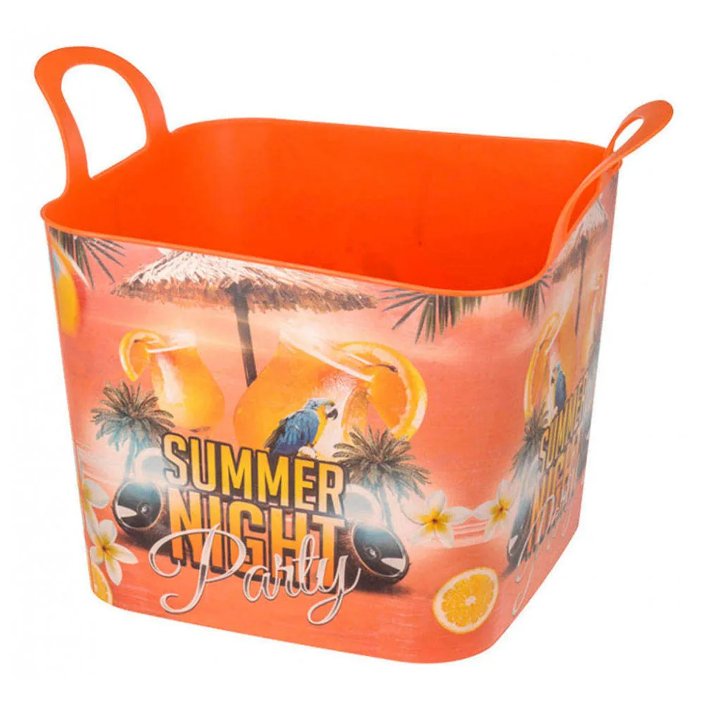 Корзина хозяйственная Enjoy Summer, синяя
