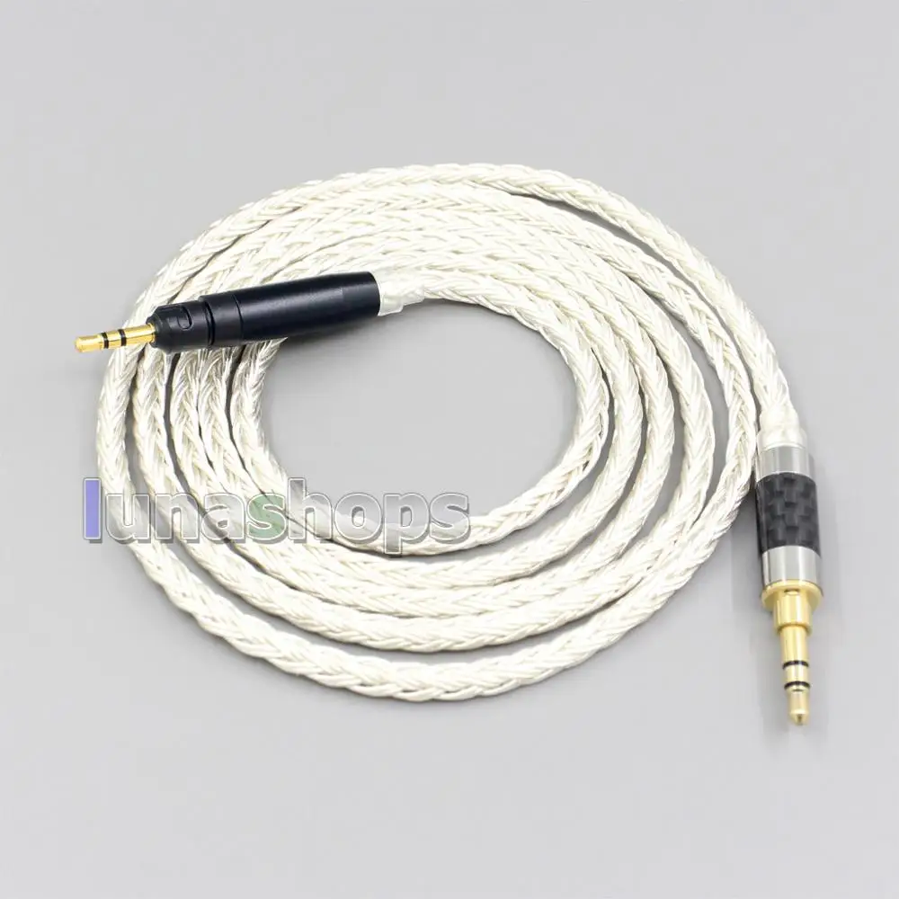 LN007211 16 Core OCC Silver Plated Headphone Earphone Cable For Ultrasone Performance 820 880 Signature DXP PRO STUDIO