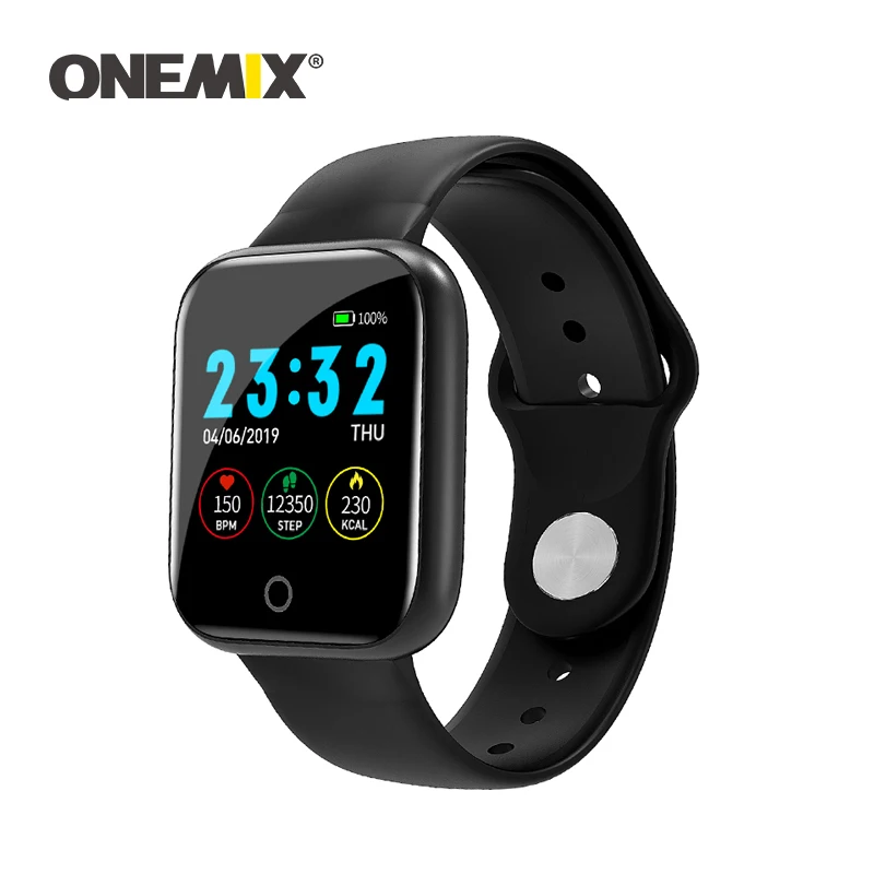 ONEMIX New Men Women Heart Rate Blood Pressure Smart Bracelet Smart Watch IP67 Depth Waterproof Men for Apple IOS Android Phone