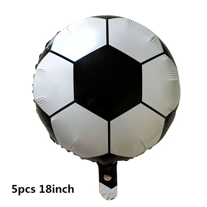 18 шт. 18 дюймов футбольные мячи утолщенные футбольные латексные шары украшения для дня рождения Детские игрушки футбольная тематическая вечеринка
