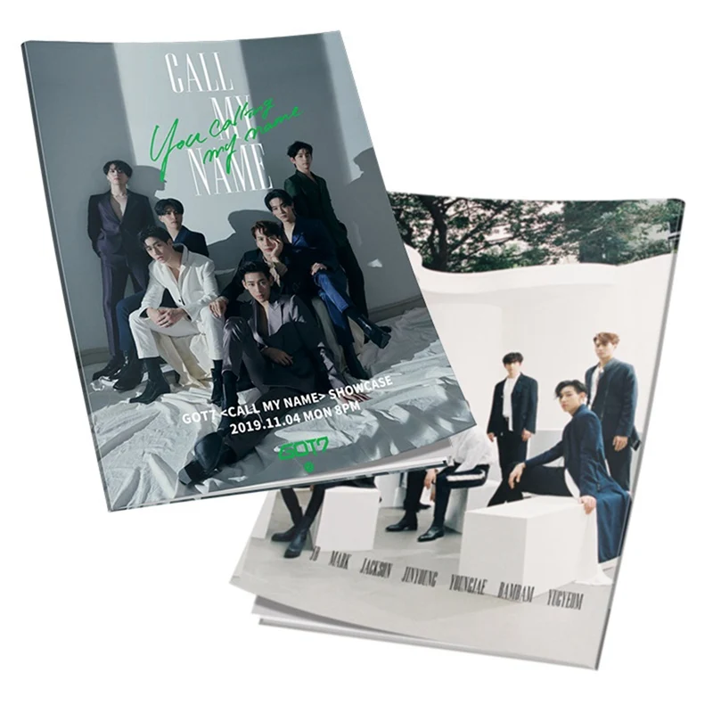 Kpop GOT7 подарок имя мое альбом Фотокнига Мода GOT7 Мини Фотоальбом Фотокарта вентиляторы сувенир подарки