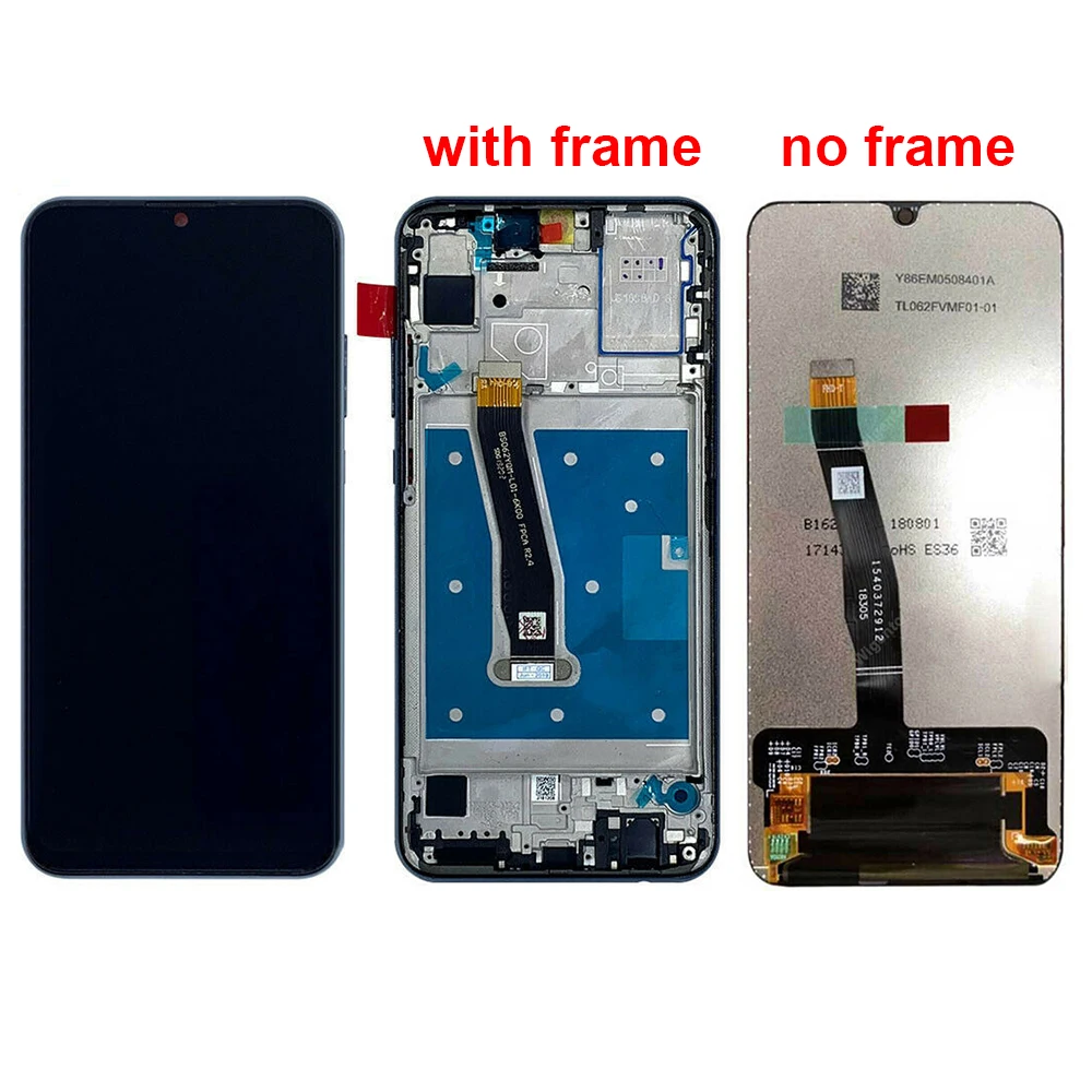 Для huawei P Smart lcd кодирующий преобразователь сенсорного экрана в сборе для P Smart ЖК-дисплей с рамкой Замена
