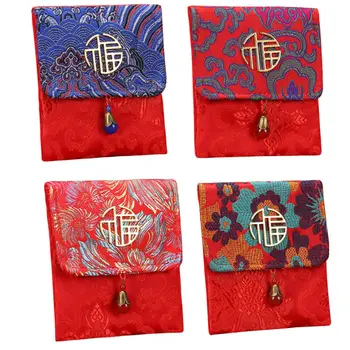 

Chinese New Year Red Envelope HongBao Red Packet Red Money Bag Coin Purses Wallets