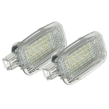 

2 Welcome Lights LED Car DC 12V 1.5W 6000K Door Lights Trunk Lights Suitable for Mercedes-Benz