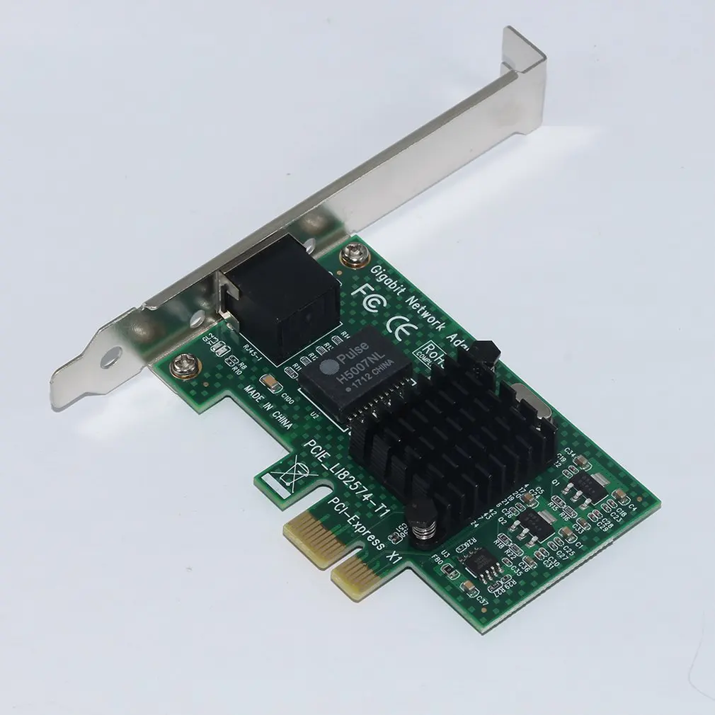 Настольный компьютер Pci-E Gigabit Lan Карта Intel82574L/9301Ct сервер 1000M сетевая карта Esxi без защиты от молнии