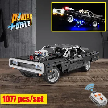 

2020 New Muscle Car Supercar Dodged Charger 42111 Technic Model Lepinblocks Building Blocks Bricks Toy Kid Gift Lepinings Boys