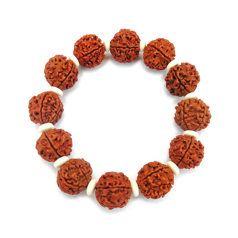 Непальские пять лепестков Rudraksha, ручная струна, натуральные бусины Bodhisattva, ручная струна, креативная Геометрическая канцелярская бижутерия, подарок