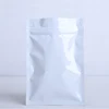 Small Tobacco Candy Cookies Flat Ziplock Pouches Storage Bag Resealable Moisture Proof Aluminum Foil Zip Lock Plastic Bags 50pcs 4