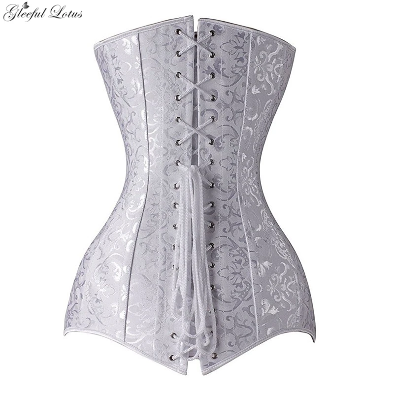 Steampunk Corset Long Torso Bustiers And Corsets Top Sexy Overbust Plus  Size Vintage Corselet Steel Boned Hourglass Waist Tainer - Bustiers &  Corsets - AliExpress