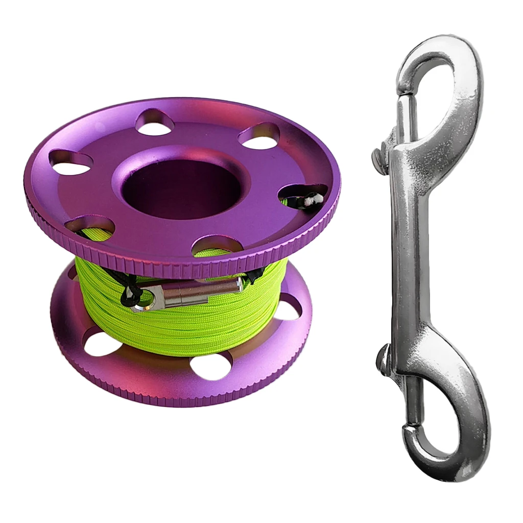 Катушка для подводного плавания Finger Reel 30m Line Bolt-компактная, портативная и прочная