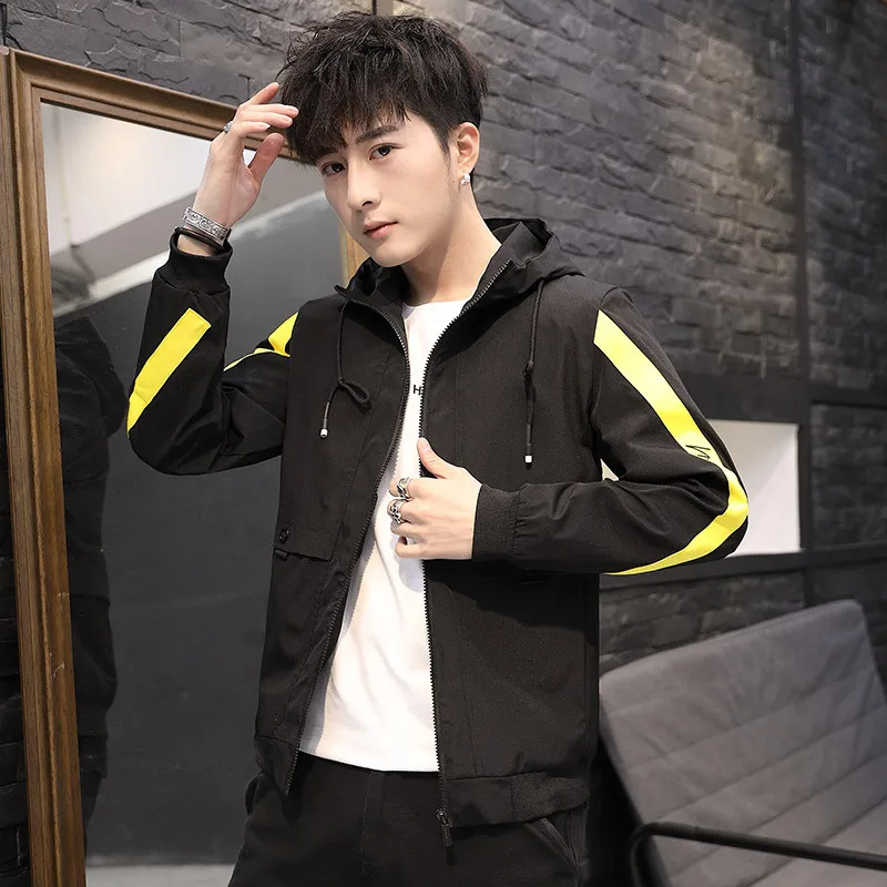 

2019 New Style Youth MEN'S Casual Jacket Slim Fit Spring Trend of Fashion Coat Korean-style Versatile Jacket Men's Fashion