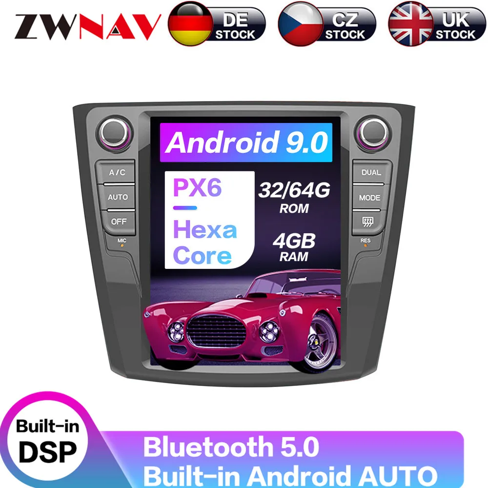 

Android 9.0 64+4G PX6 Vertical Screen Tesla With DSP Carplay Car Multimedia Player For Renault Kadiar 2016 - 2018 GPS Navigation
