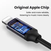 8 broches à 3.5mm Jack AUX câble d'éclairage à AUX adaptateur de casque Audio