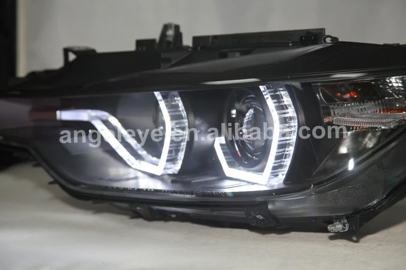 Светодиодный Ангельские глазки фары для BMW F30 F35 318 320 325 328 330 335 2013 2015 год SN