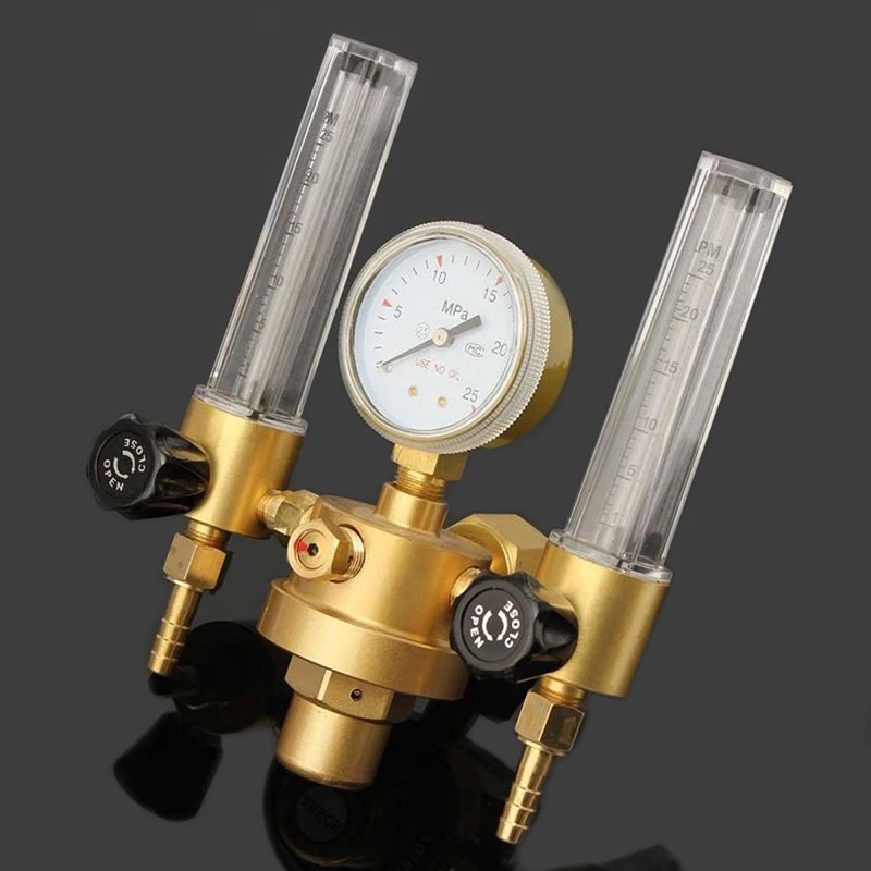 

Double Tube Argon CO2 Gauge Pressures Regulator Flow Meter Control Valves Bubble Counter Flowmeter ALI88