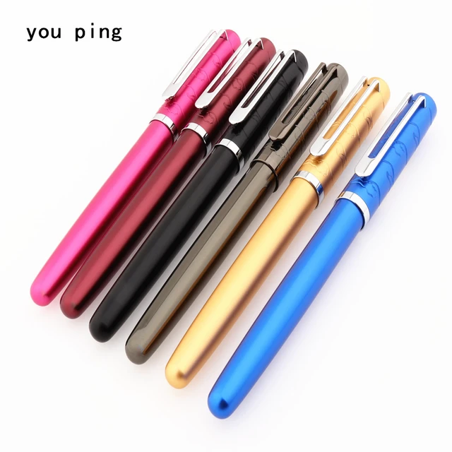 6 Pieces Multi-Color Disposable Fountain Pens Used For Sketching,  Calligraphy, Office Supplies For Holiday Christmas Gifts - AliExpress