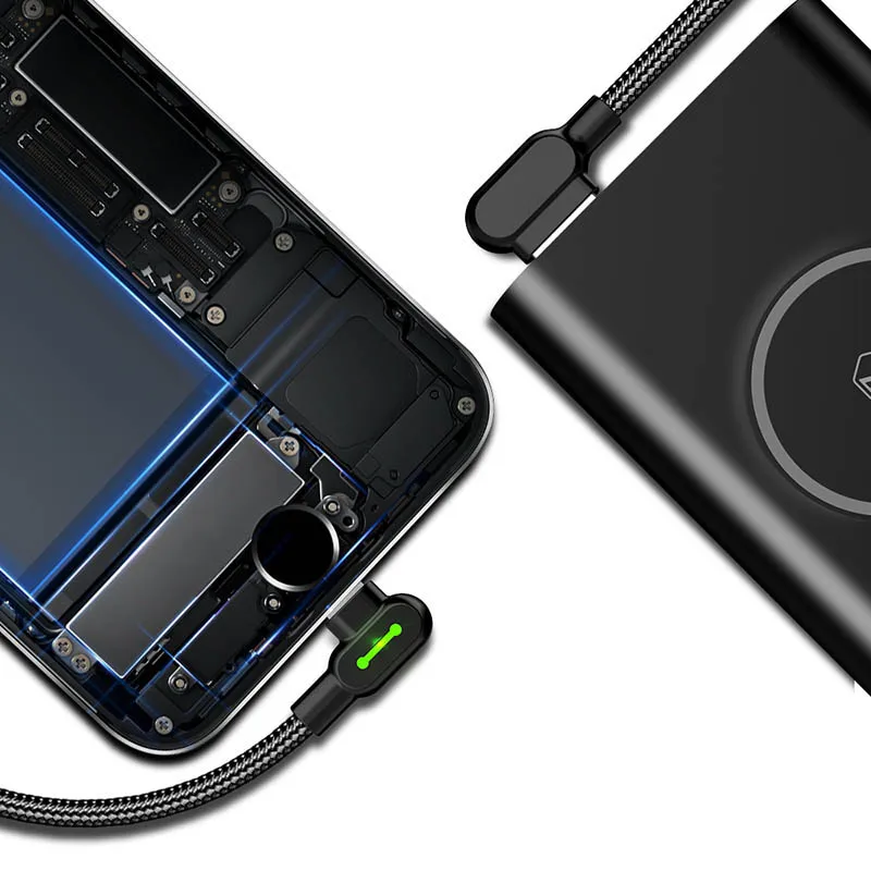 USB 3,1 кабель для быстрой зарядки под прямым углом 90 градусов кабель для синхронизации данных с светильник PUO88