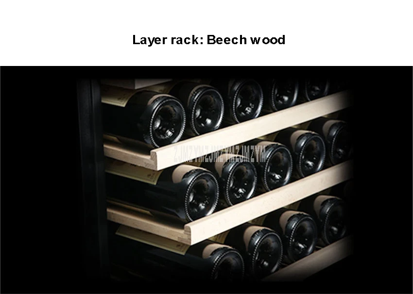 4 Слои электрический холодильник для хранения красного вина 25-50 Бутылка постоянного Температура буковая древесина бытовой ледяной бар