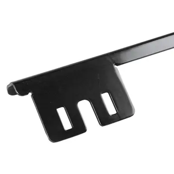 

Universal Black Front Bumper License Plate Mount Bracket Relocator Holder