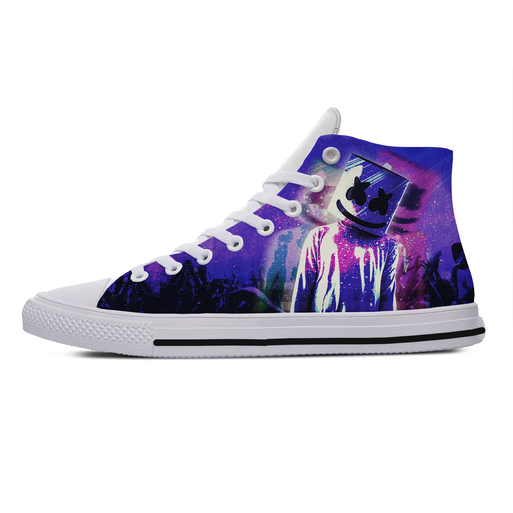 

Marshmello Doctom DJ Fans Fashion Casual Shoes Breathable Handiness Sneakers For Men Women High Top Lightweight Shoes