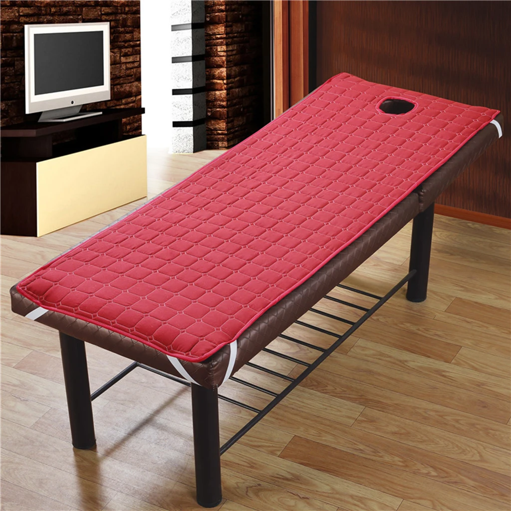 Beauty Salon Massage Bed Mattress Sheet with Face Breath Hole for Cosmetic SPA Beauty Salon Hotel Hospital