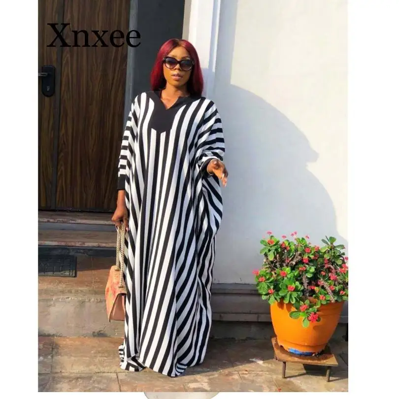 

African Long Maxi Dresses Women Dashiki Dresses Traditional African dress Long Sleeve dress floor length loose size vintage