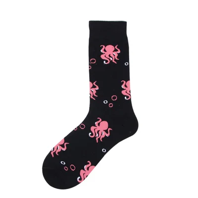 51(1pack5pairs) Hyrax trends мужские и wo Мужские Короткие повседневные носки с вышитым принтом яркие цветные дизайнерские носки уличные повседневные wo мужские носки - Цвет: 51(1pack5pairs)