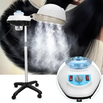 

Barber Accessories Floor Stand Salon Hair Steamer Hair Dyeing Perming Oil Treatment Machine Hairdressing Tool