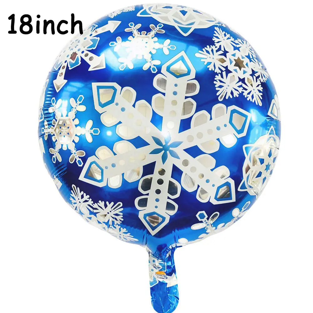 20 шт новые рождественские снежинки фольгированные шары для рождества, свадьбы, дня рождения, вечеринки, украшения, воздушные шары, Детские Подарочные игрушки
