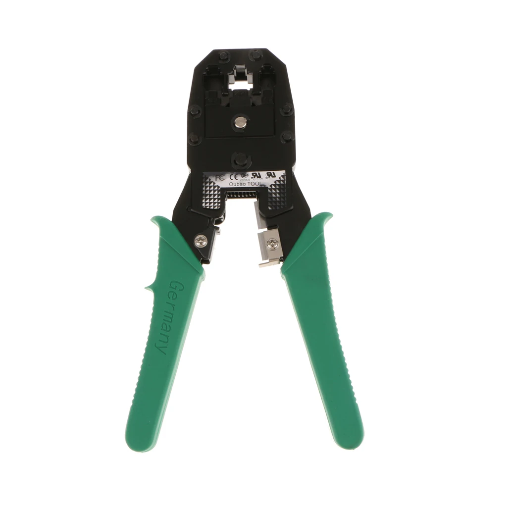 4-в-1 RJ11/RJ12/RJ45 сети Lan кабель щипцы модульная обжимные плоскогубцы инструмент