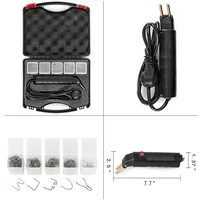 Plastic Repair Gun Car Bumper Repair Plastic Welding Kit Hand-held Plastic Welding Machine Plastic Sliding Iron Hot Stapler 2