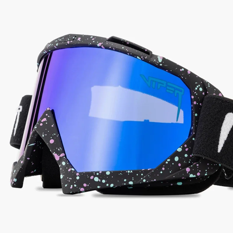 Pit Viper Double Layers Anti fog Ski Goggles UV400 Snow Skiing
