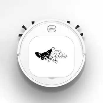

Auto USB Sweeping 1800Pa Multifunction Smart Robot Vacuum Cleaner Dry Wet Floor Cleaner Crazy Chihuahua Lady